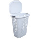 Plastic Laundry Basket 63 L